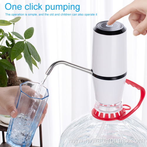 Commercial standing electric water pump service dispenser